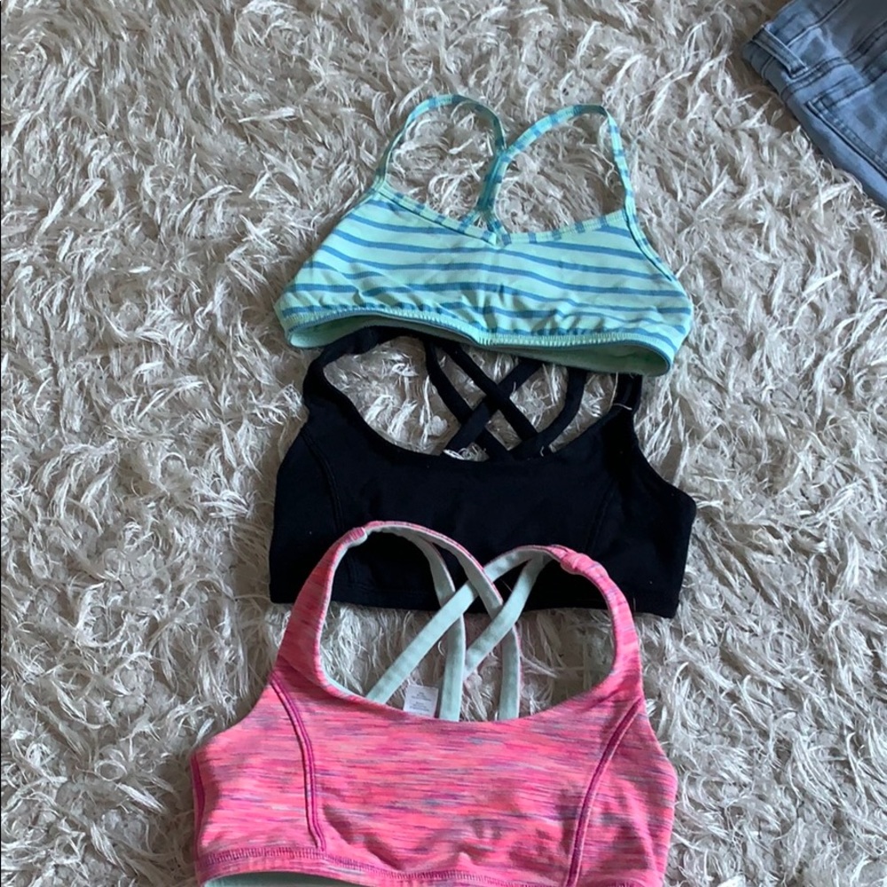 Bundle of 3 size 10 ivivva sports bras